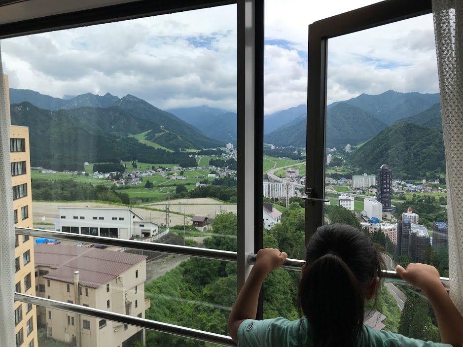 湯沢リゾートマンション1軒目：眺望が抜群！