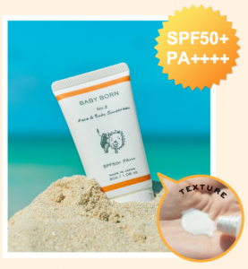 BABY BORN Face&Body Sunscreen 3個セット日焼け止め