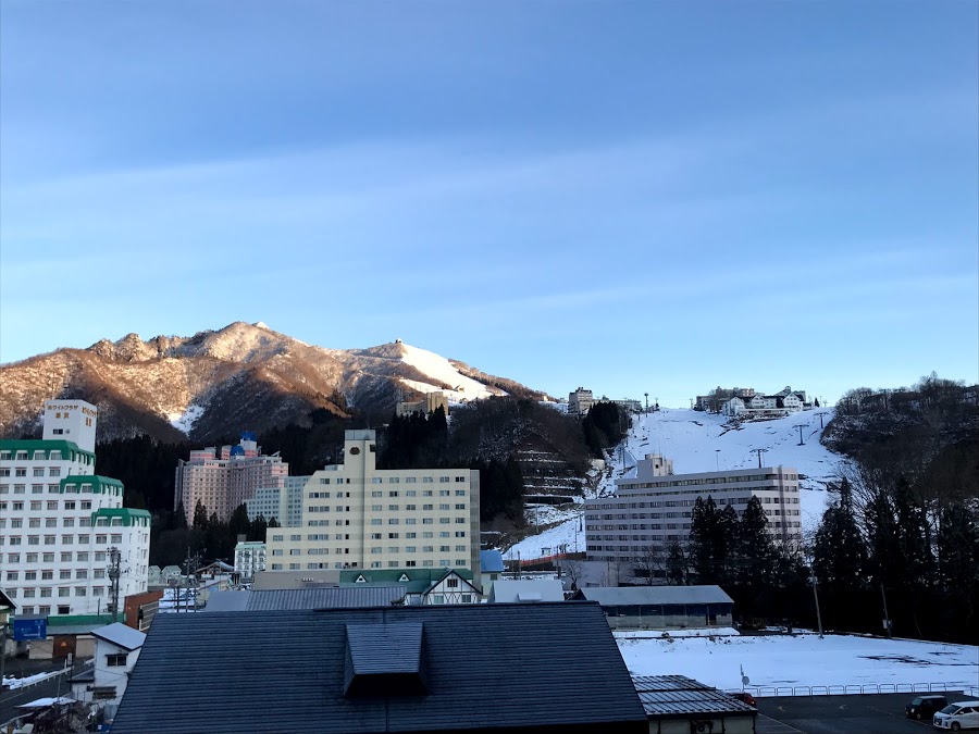 2020年1月11日（金）新潟県湯沢町 岩原スキー場の様子