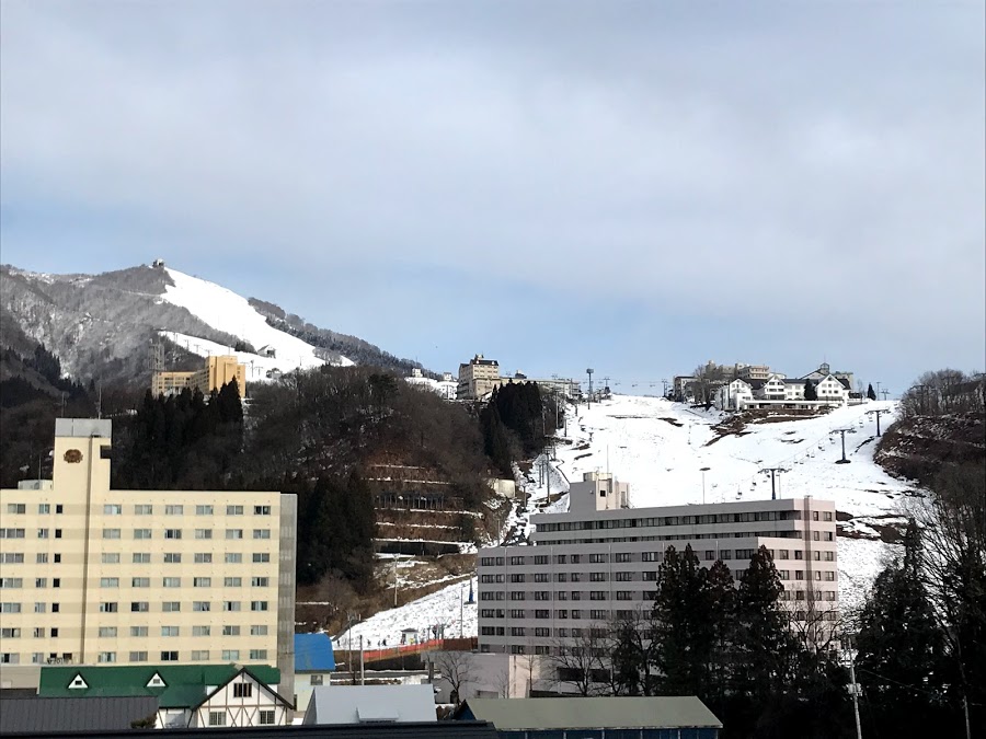 2020年1月12日（日）新潟県湯沢町 岩原スキー場の様子