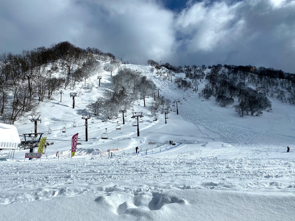 2020年12月の湯沢中里スキー場