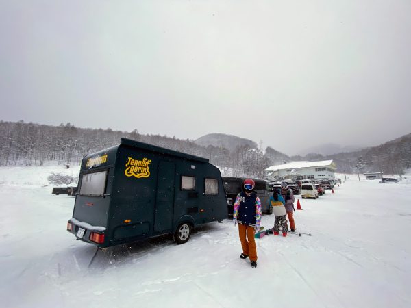 東北 スキー車中泊の旅：千葉〜岩手 八幡平下倉スキー場