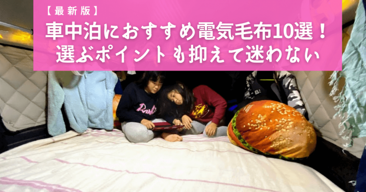 最新版 車中泊におすすめ電気毛布10選 選ぶポイントも抑えて迷わない とうちゃんはテンネンパーマ