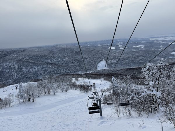 スキー車中泊4日目：北海道名寄市名寄ピヤシリスキー場