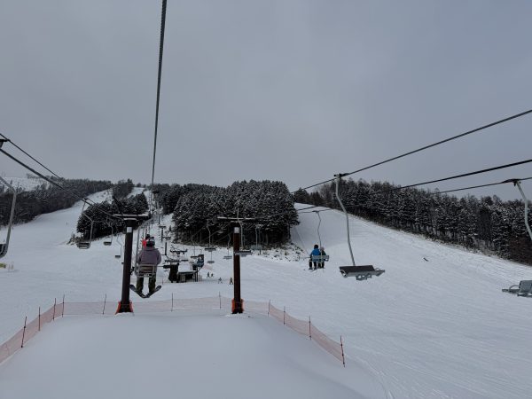 スキー車中泊8日目：北海道南富良野町南ふらのスキー場