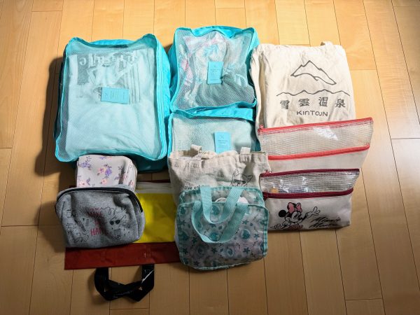 ダッシュ ウィークエンダー 荷物のボリューム感